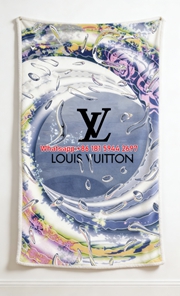LV Liquid Art Luxury Blanket Vibrant Water Ripple LV Throw IMG_3244